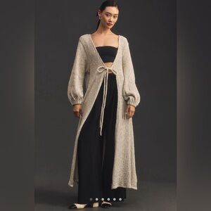 NWT Anthropologie cozy texture duster cardigan sweater